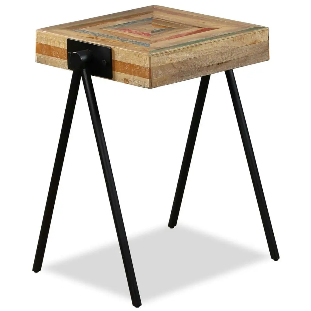 Side Table Solid Reclaimed Teak 245408