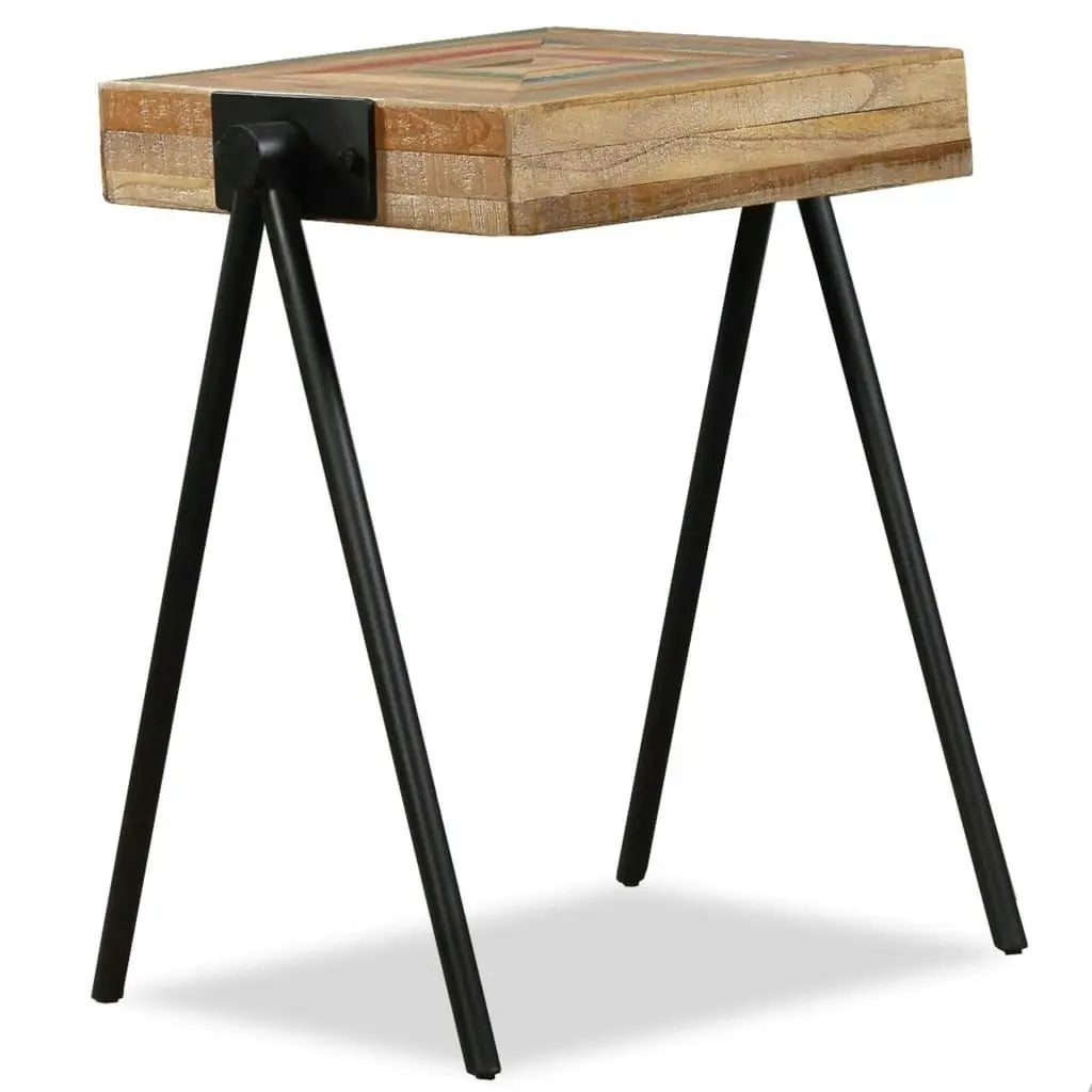 Side Table Solid Reclaimed Teak 245408