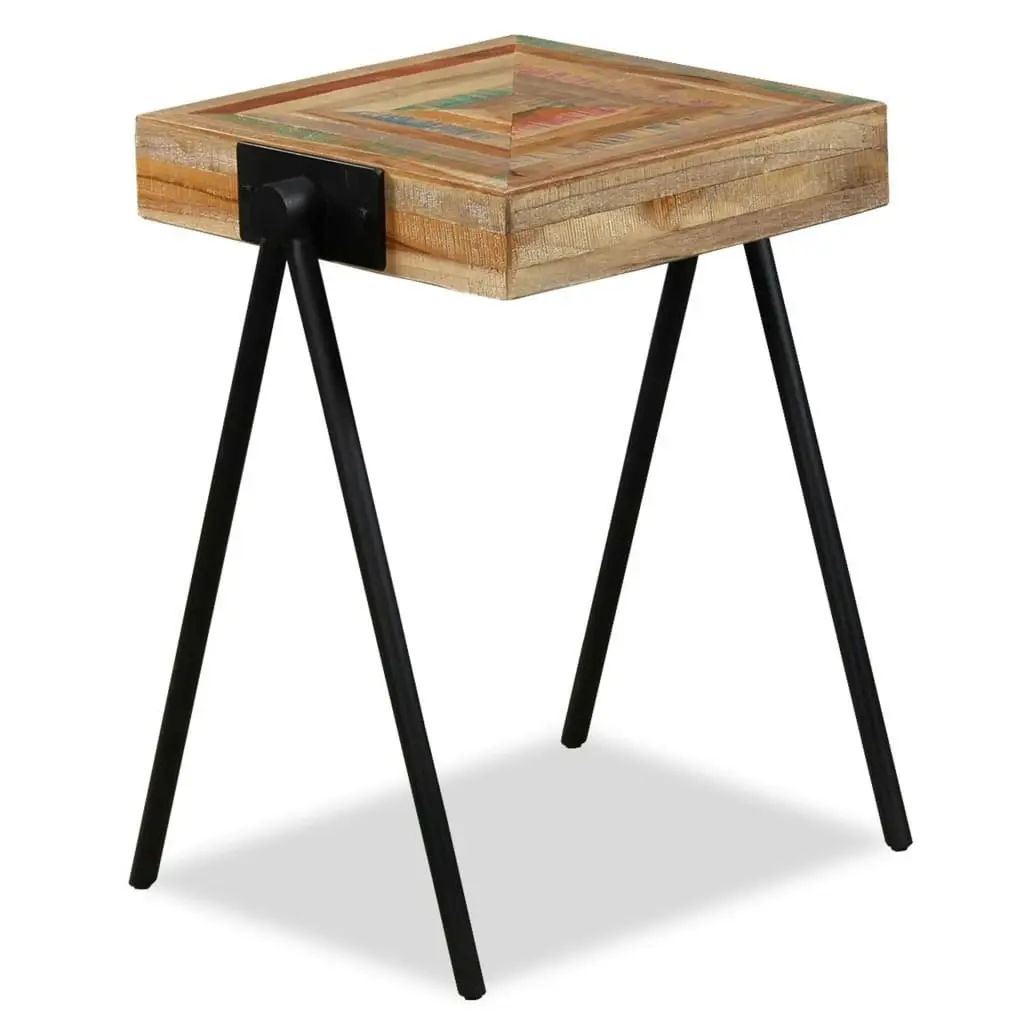 Side Table Solid Reclaimed Teak 245408