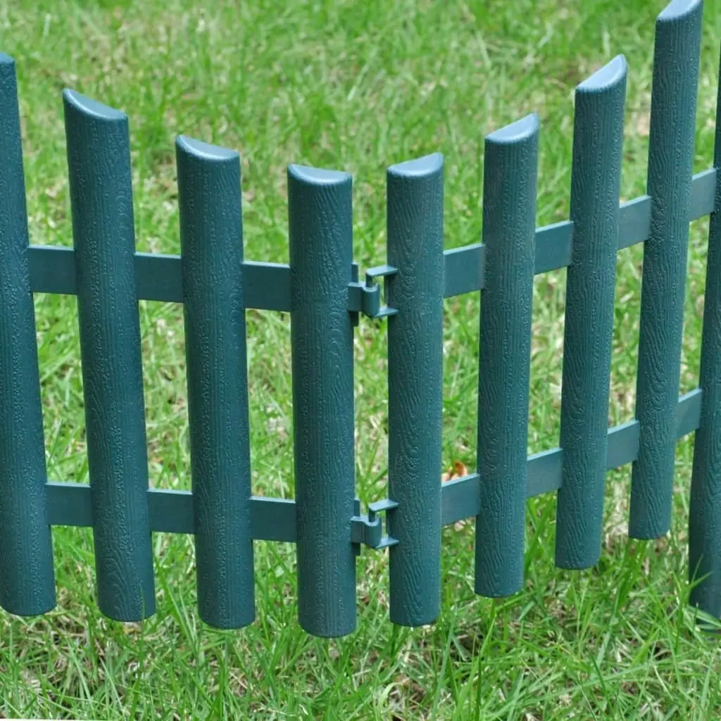 17 pcs Lawn Dividers 10 m Green 41229