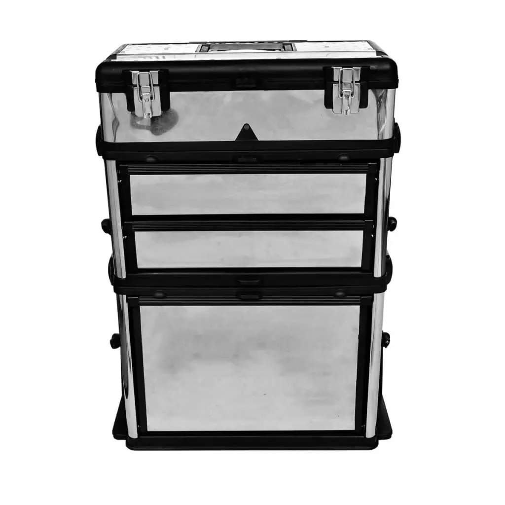 3-Part Rolling Tool Box with 2 Wheels 140301