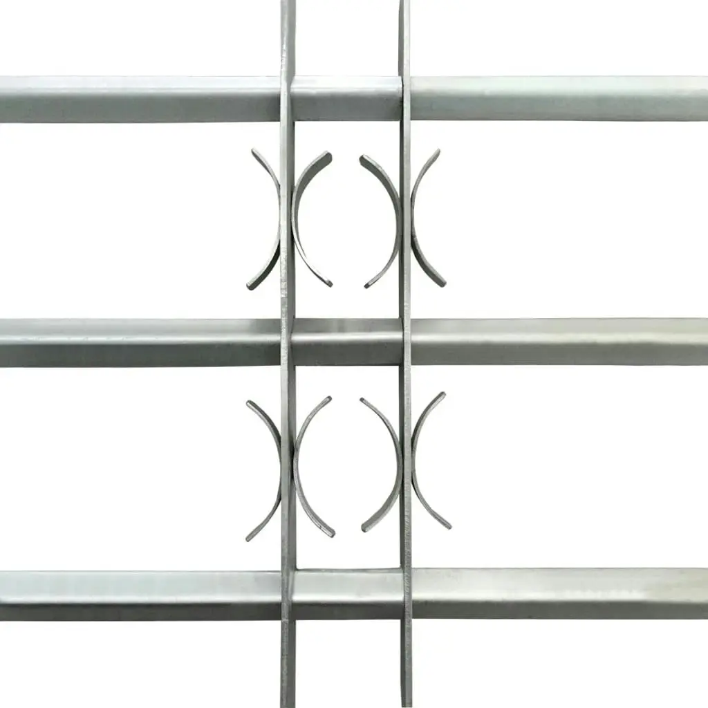 Adjustable Security Grille for Windows with 3 Crossbars 1000-1500 mm 141384