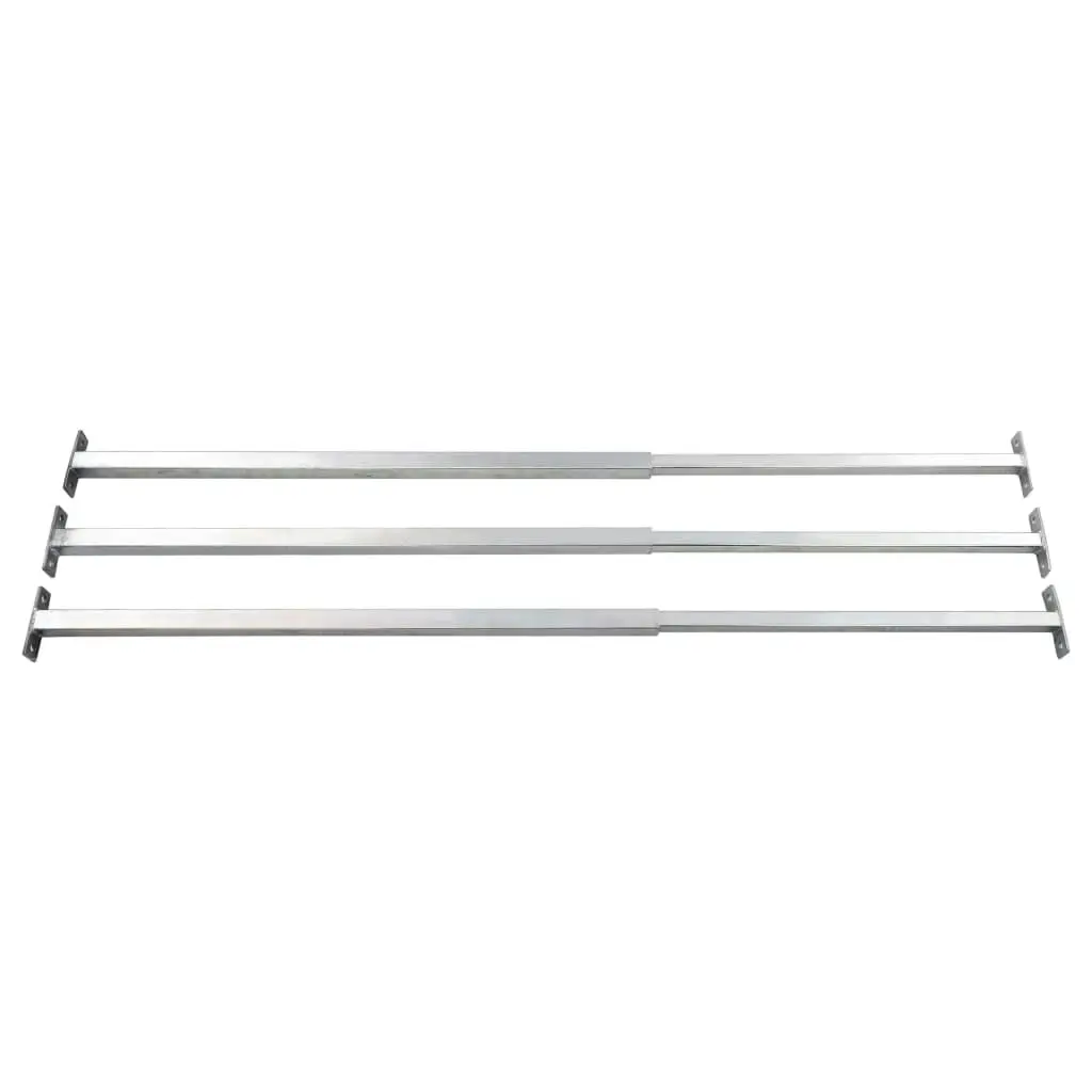 Adjustable Security Window Bars 3 pcs 710-1200 mm 144516