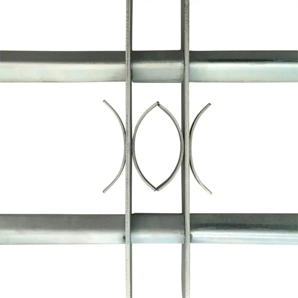 Adjustable Security Grille for Windows with 2 Crossbars 700-1050 mm 141380