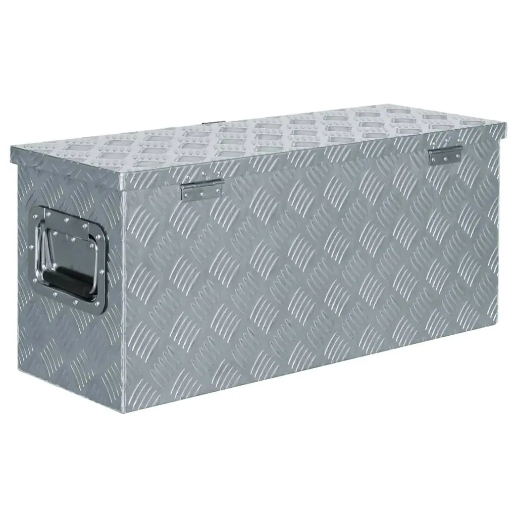 Aluminium Box 76.5x26.5x33 cm Silver 142938