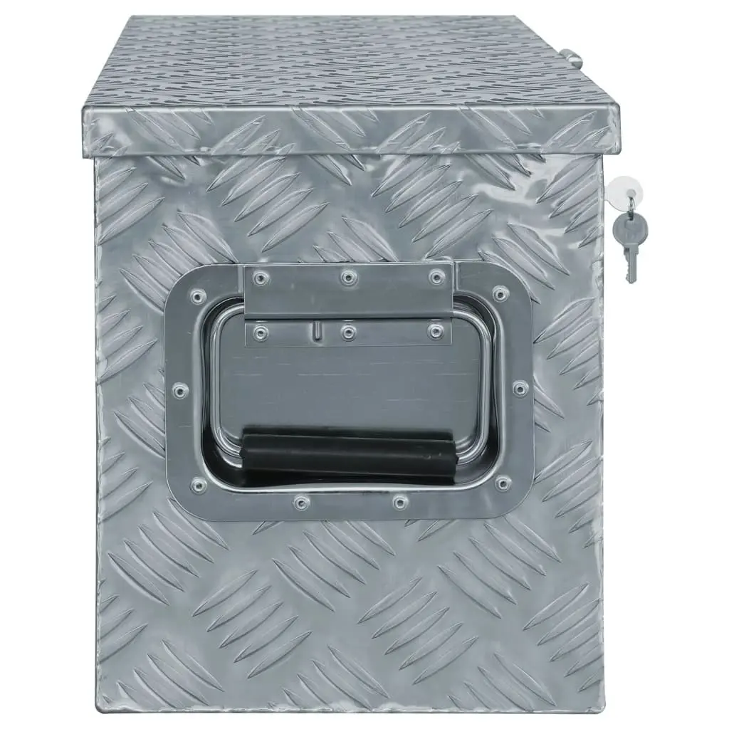 Aluminium Box 76.5x26.5x33 cm Silver 142938