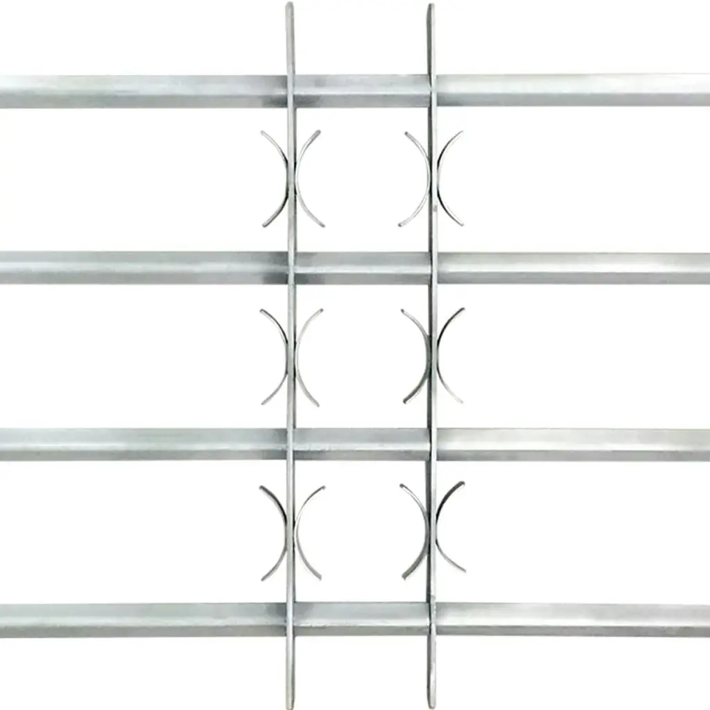 Adjustable Security Grilles for Windows 2 pcs 1000-1500 mm 3057510