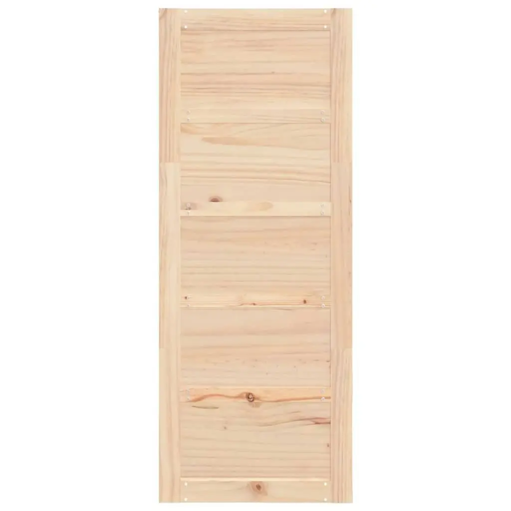 Barn Door 80x1.8x204.5 cm Solid Wood Pine 824613