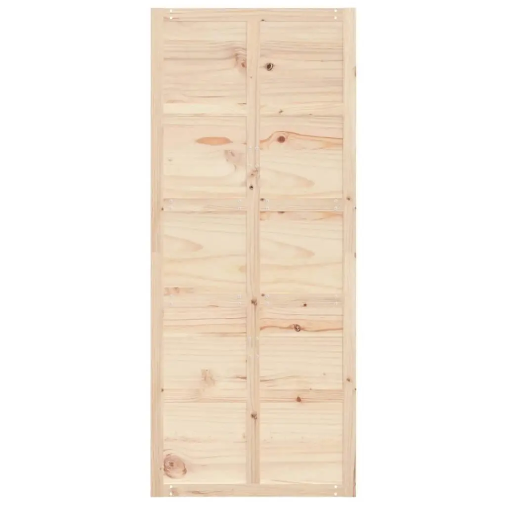 Barn Door 90x1.8x214 cm Solid Wood Pine 824633