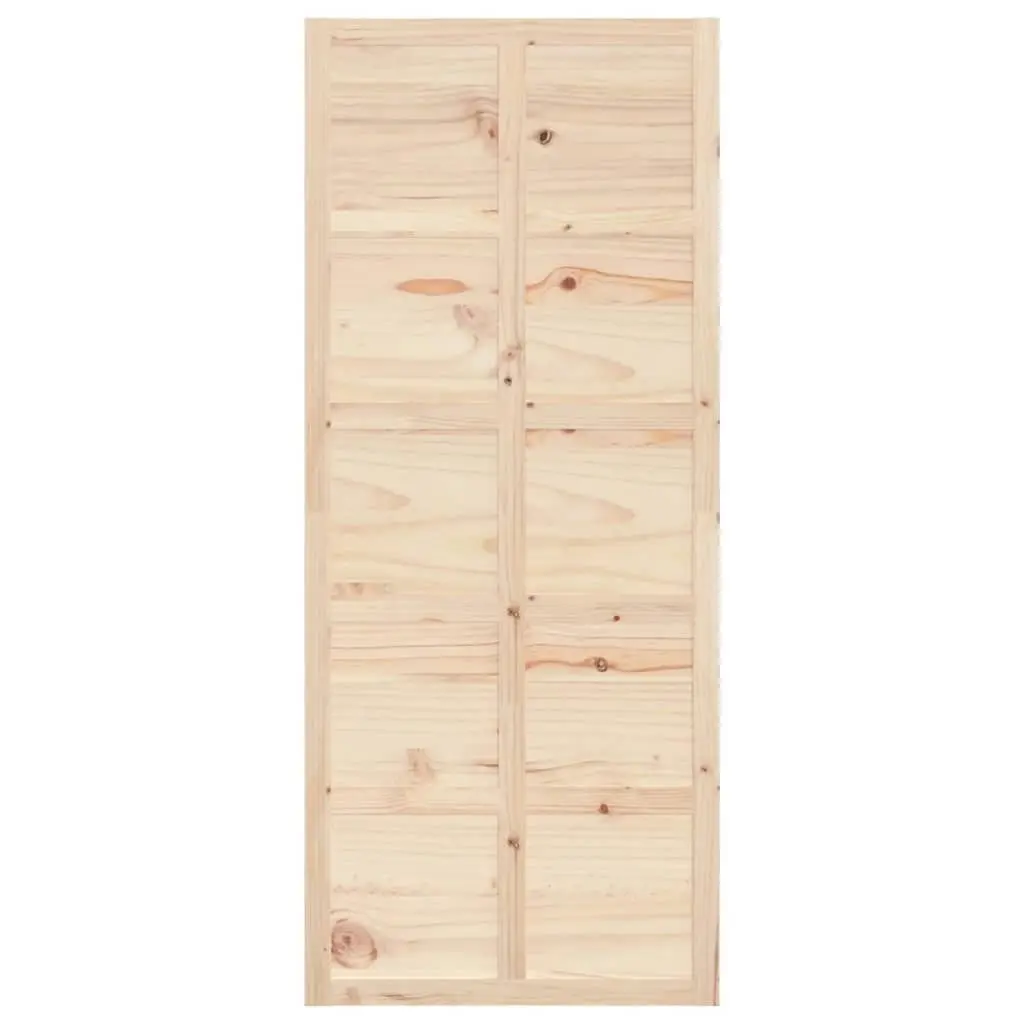 Barn Door 90x1.8x214 cm Solid Wood Pine 824633