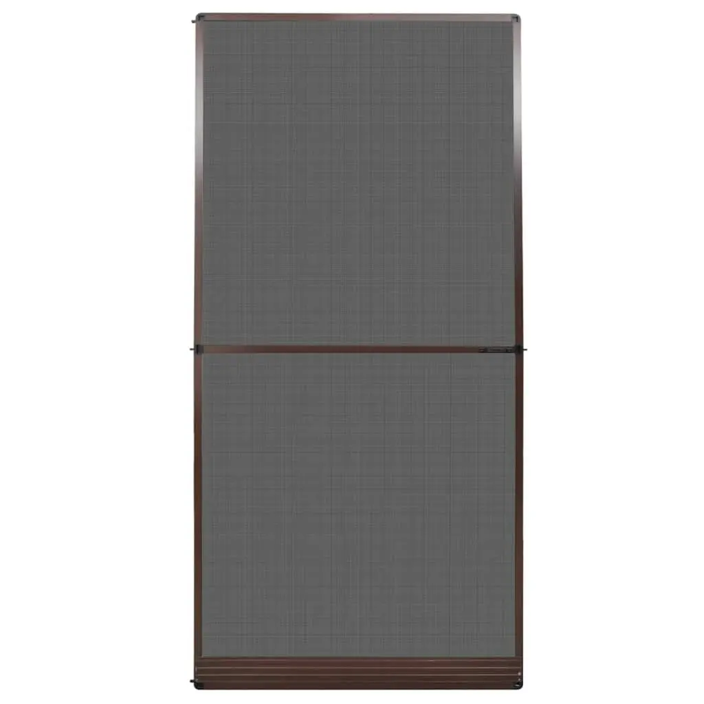 Brown Hinged Insect Screen for Doors 120 x 240 cm 141566