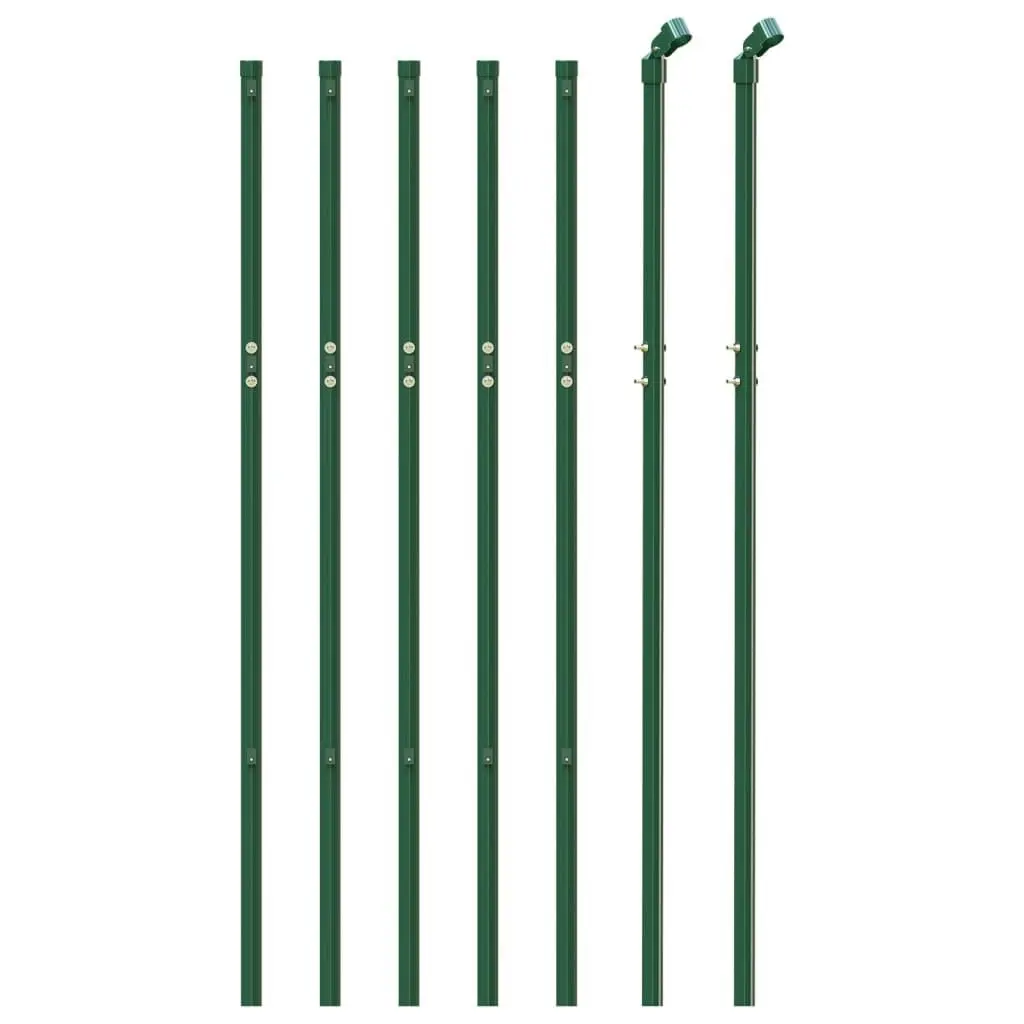 Chain Link Fence Green 1x10 m 153905