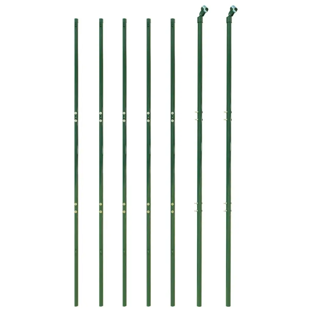 Chain Link Fence Green 1.4x10 m 153907