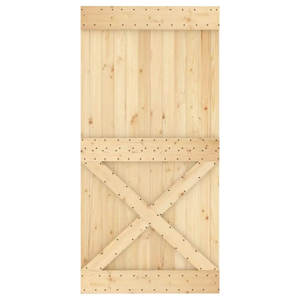 Door NARVIK 100x210 cm Solid Wood Pine 154447