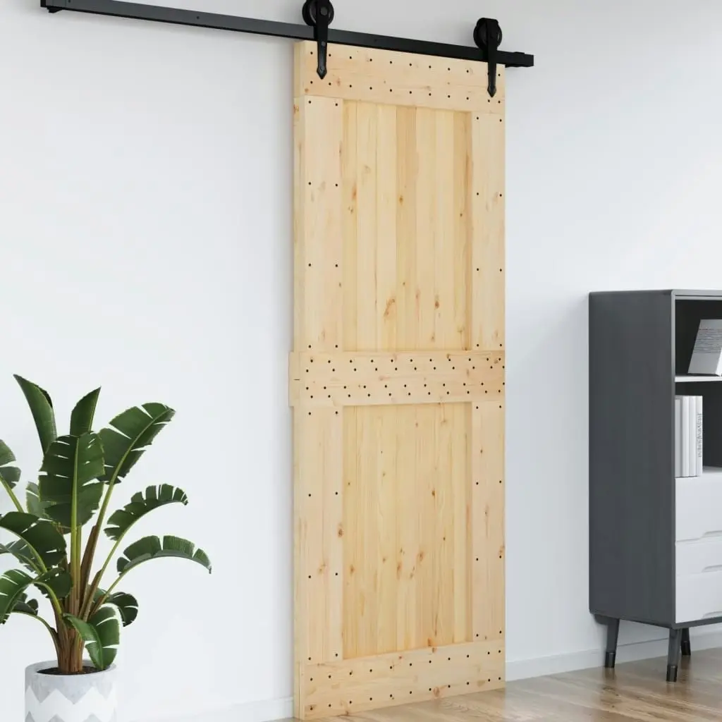 Door NARVIK 90x210 cm Solid Wood Pine 154439