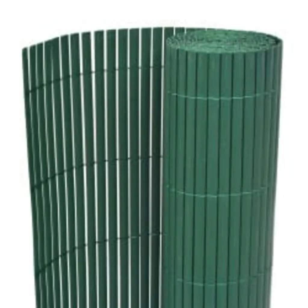 Double-Sided Garden Fence 90x400 cm Green 317147