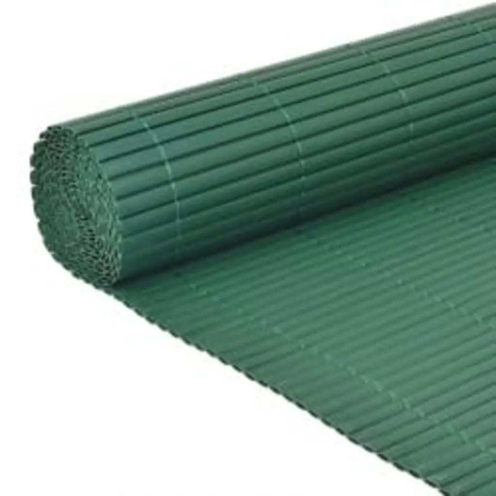 Double-Sided Garden Fence 90x400 cm Green 317147