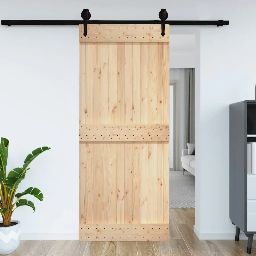 Door NARVIK 100x210 cm Solid Wood Pine 154435