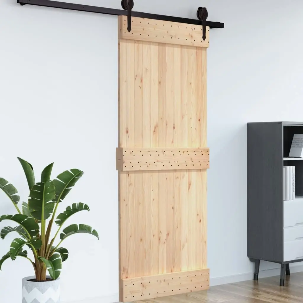 Door NARVIK 100x210 cm Solid Wood Pine 154435