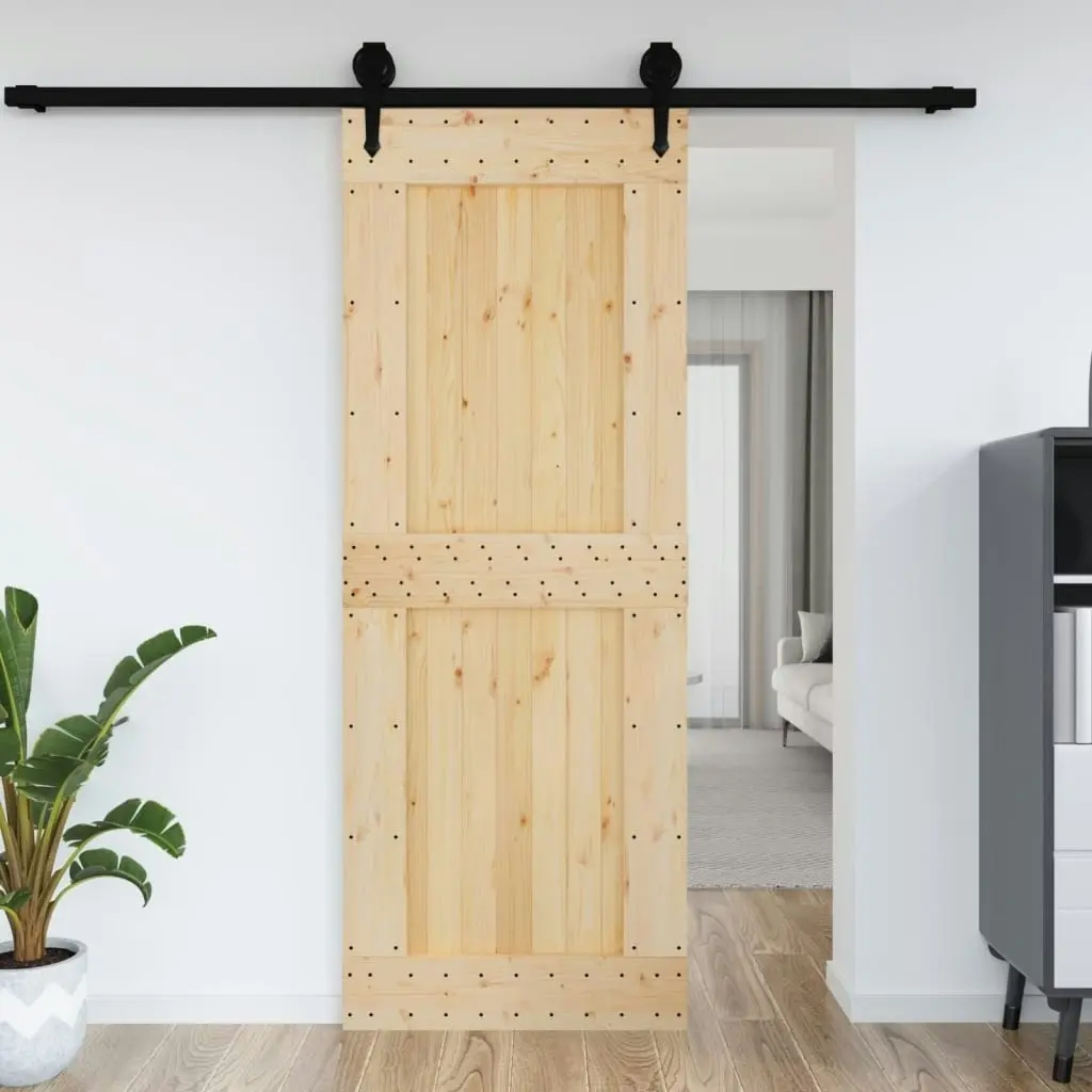 Door NARVIK 85x210 cm Solid Wood Pine 154438