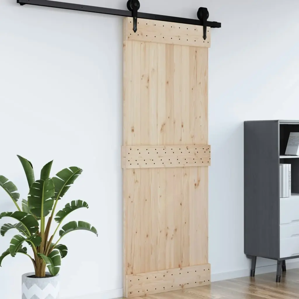 Door NARVIK 80x210 cm Solid Wood Pine 154431