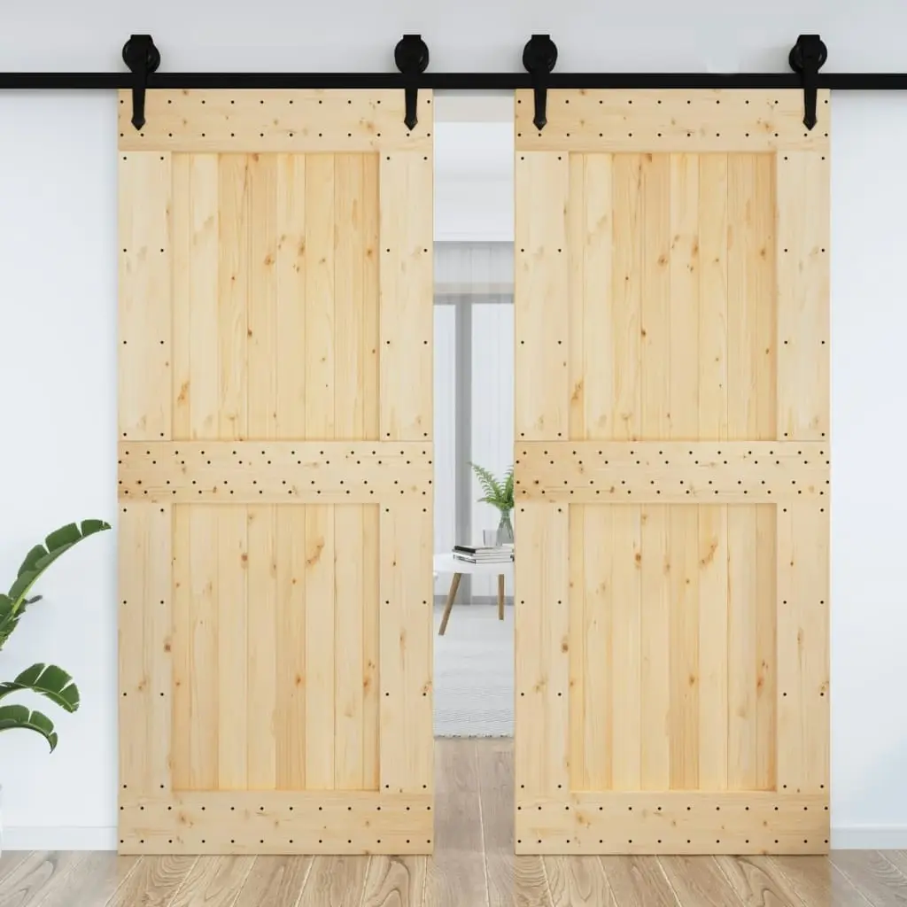 Door NARVIK 95x210 cm Solid Wood Pine 154440