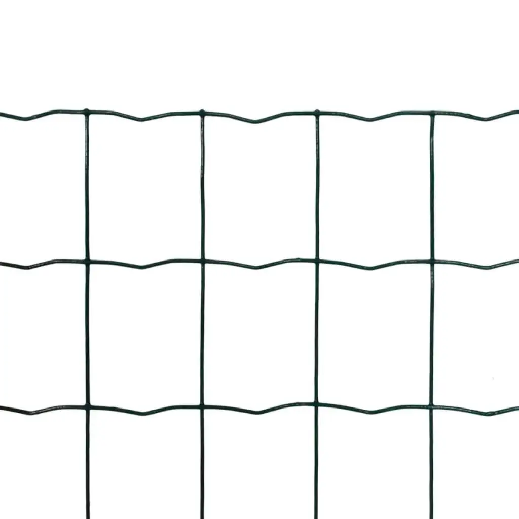 Euro Fence Steel 25x1.2 m Green 140580