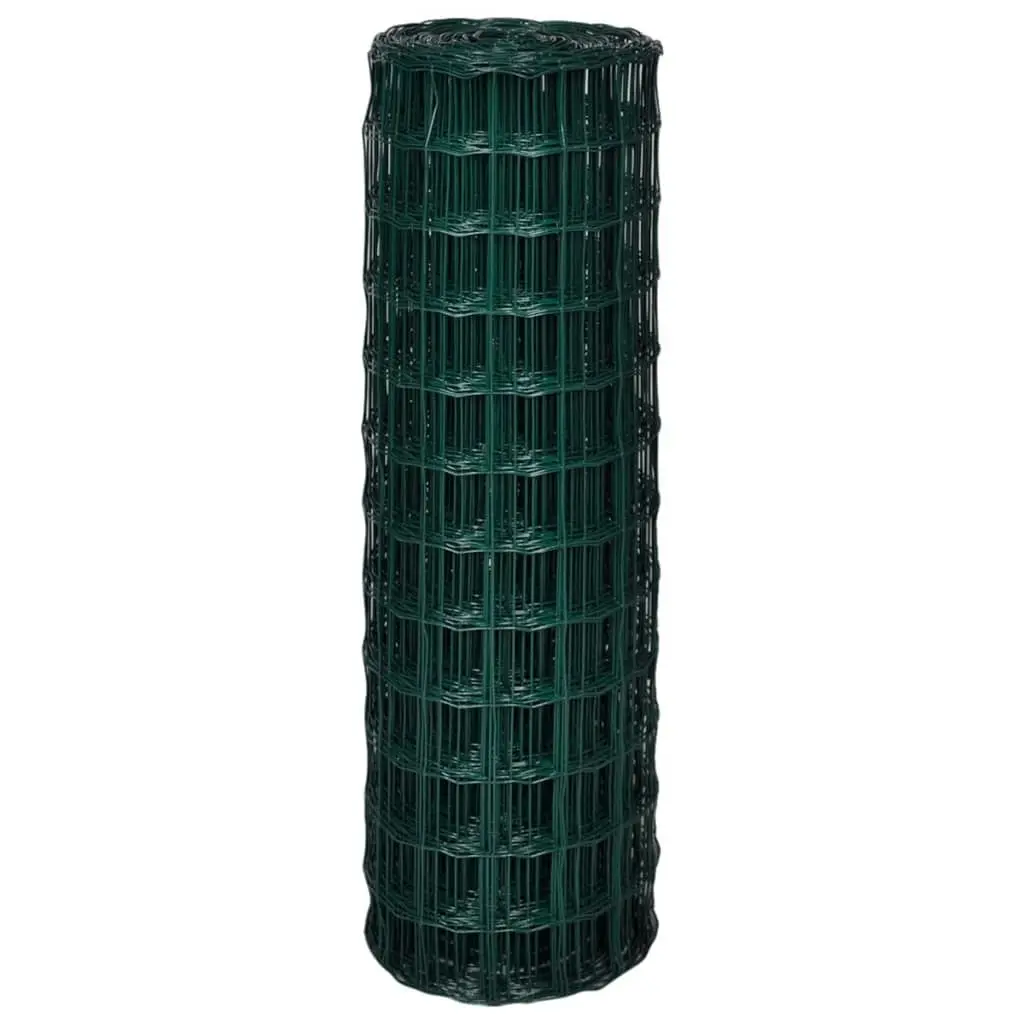 Euro Fence Steel 25x1.2 m Green 140580