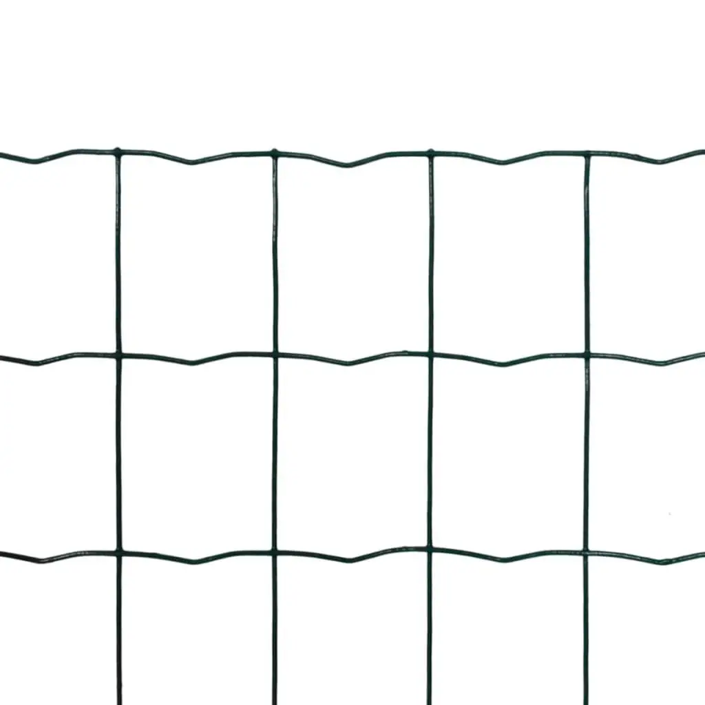 Euro Fence Steel 10x0.8 m Green 140572