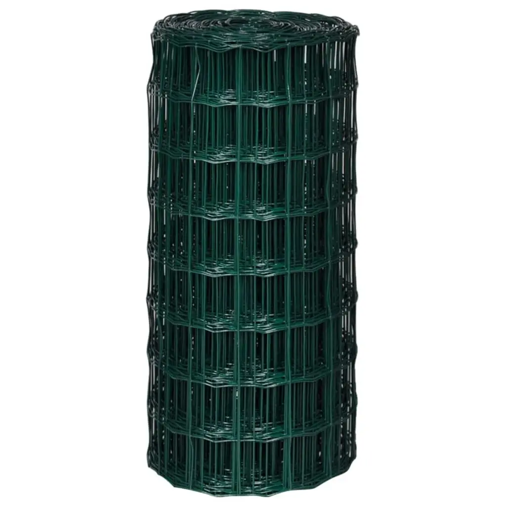 Euro Fence Steel 10x0.8 m Green 140572