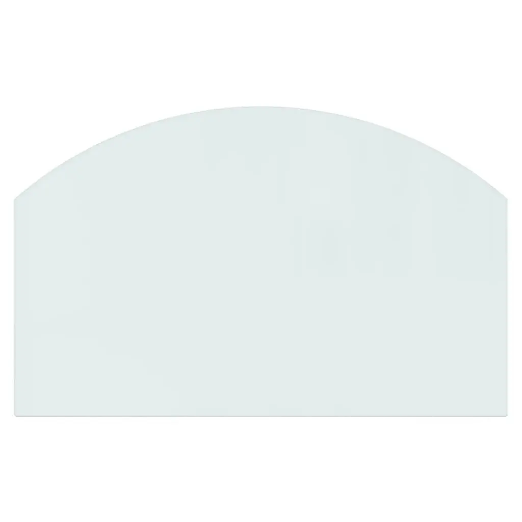 Fireplace Glass Plate 80x50 cm 324151