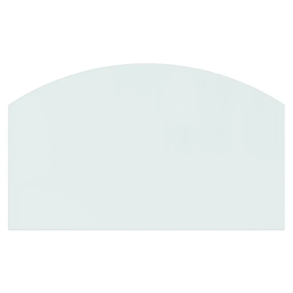 Fireplace Glass Plate 100x60 cm 324148