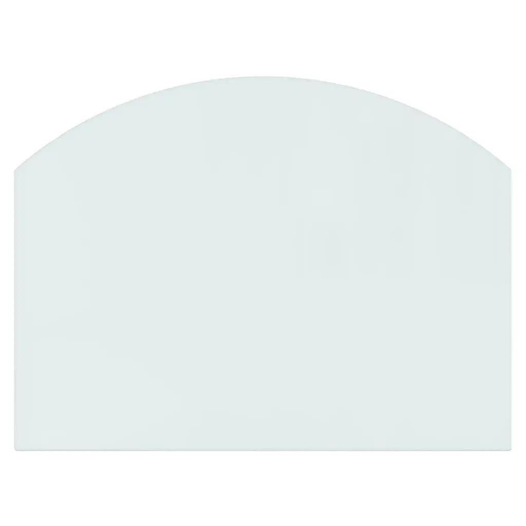 Fireplace Glass Plate 80x60 cm 324146