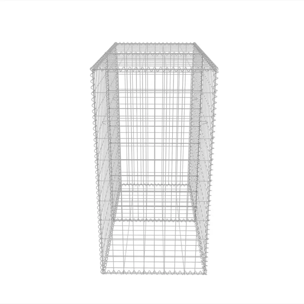 Gabion Basket Galvanised Steel 100x50x100 cm 142550