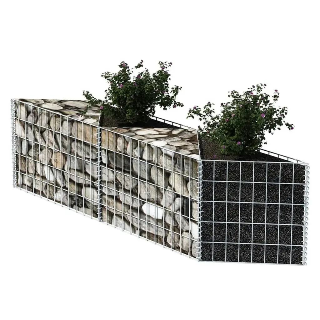 Gabion Basket Galvanised Steel 120x30x50 cm 142540