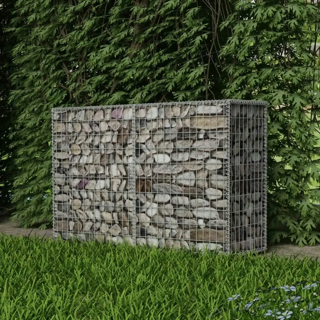 Gabion Basket Galvanised Steel 150x50x100 cm 142551