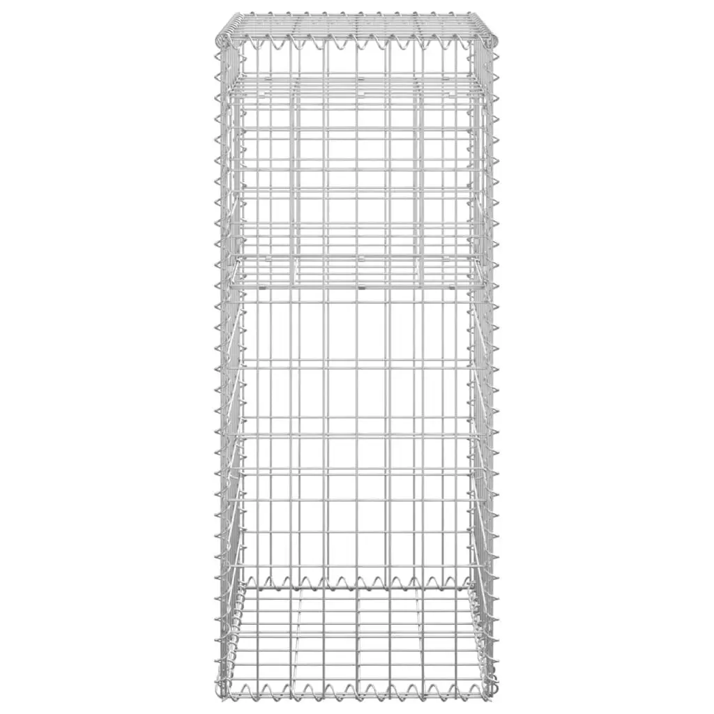 Gabion Basket Post 40x40x100 cm Iron 151260