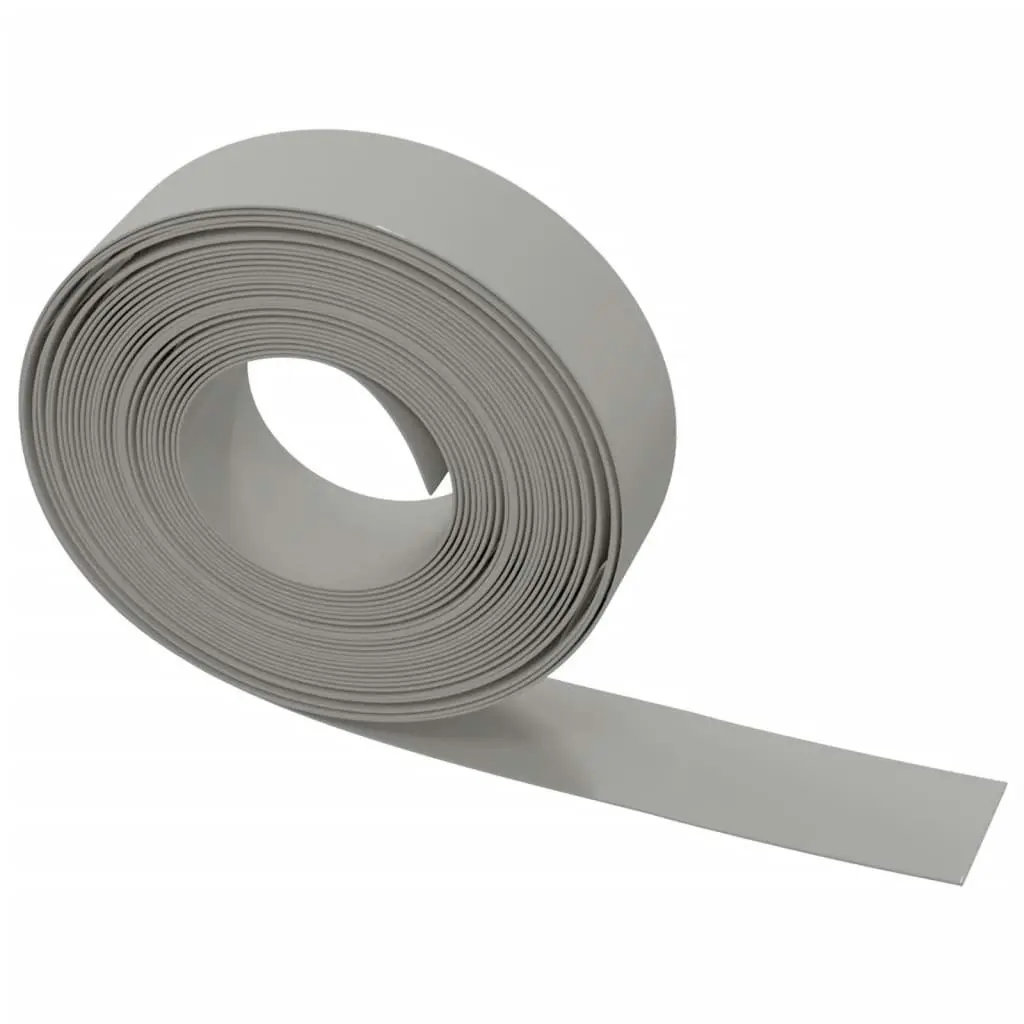 Garden Edging Grey 10 m 15 cm Polyethylene 154396