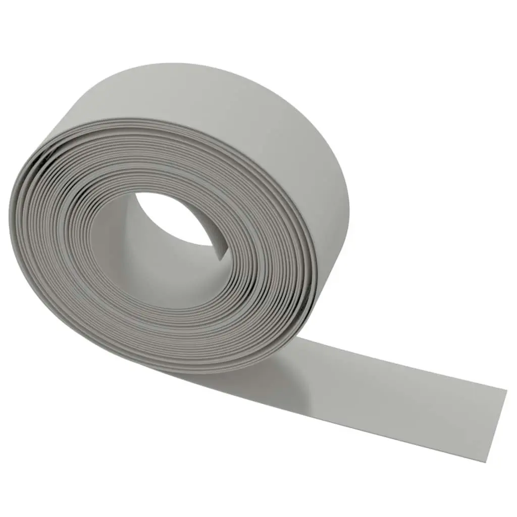 Garden Edging Grey 10 m 20 cm Polyethylene 154399