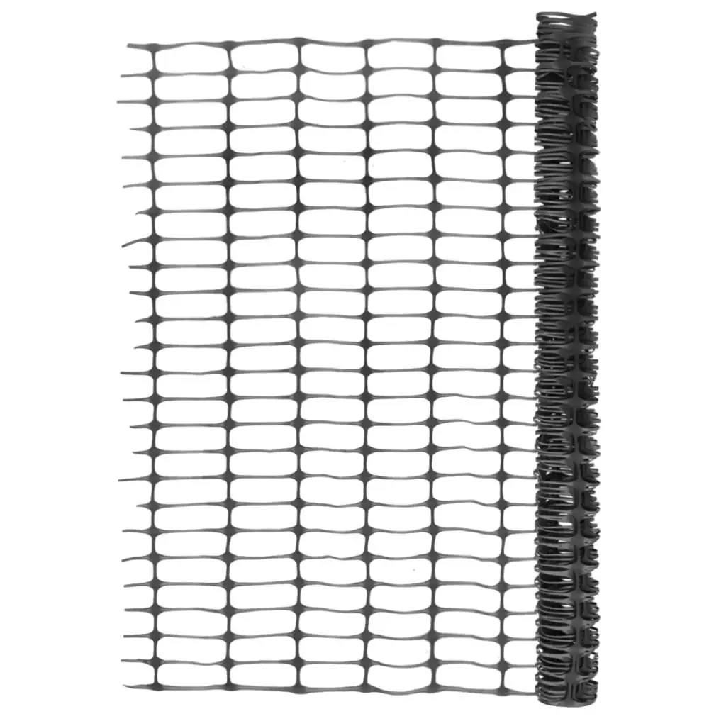 Garden Fence 30 m Black 150686