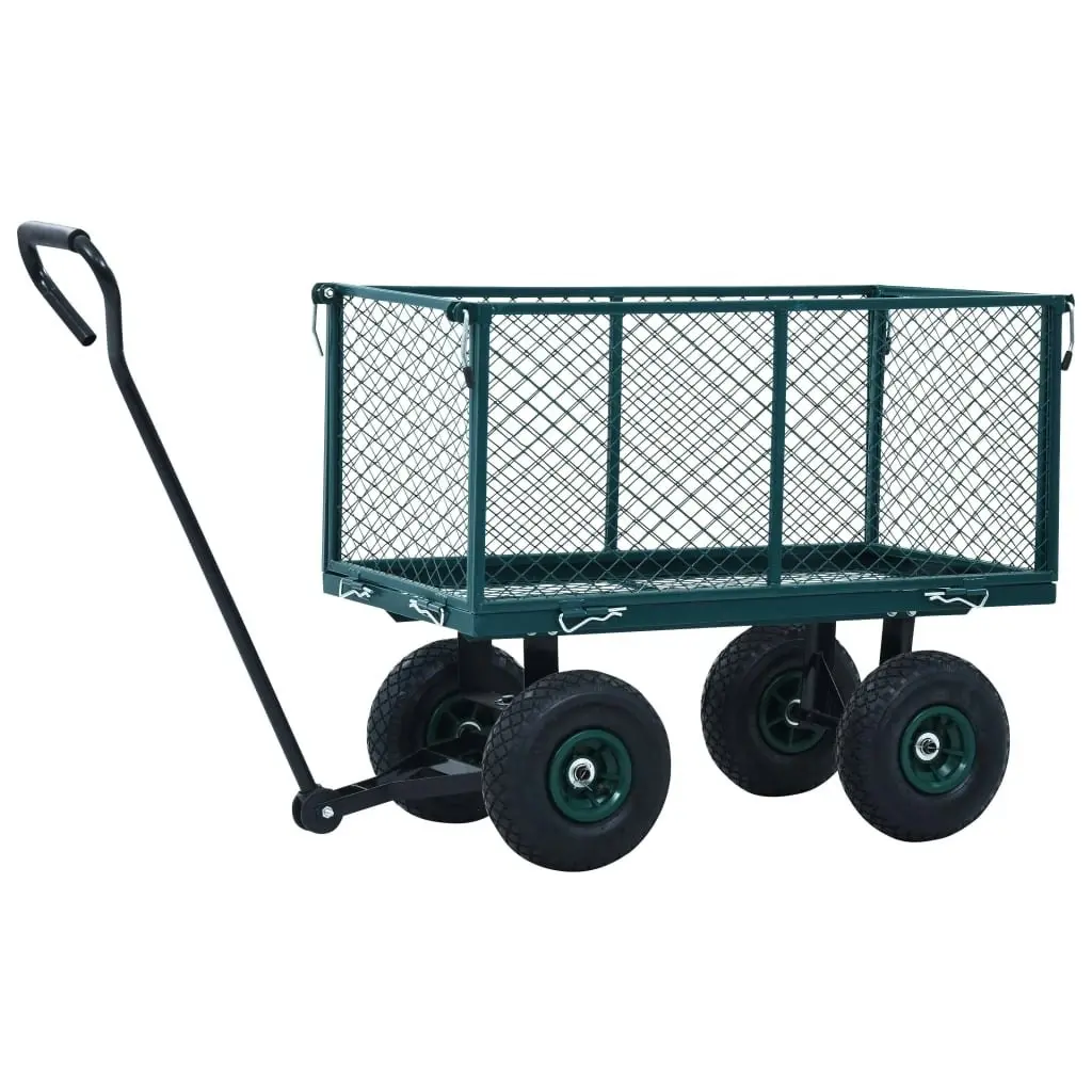 Garden Hand Trolley Green 350 kg 145510