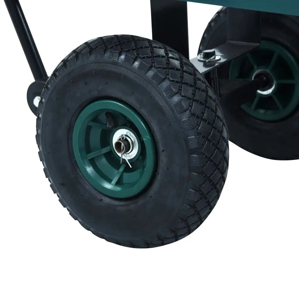 Garden Hand Trolley Green 350 kg 145510