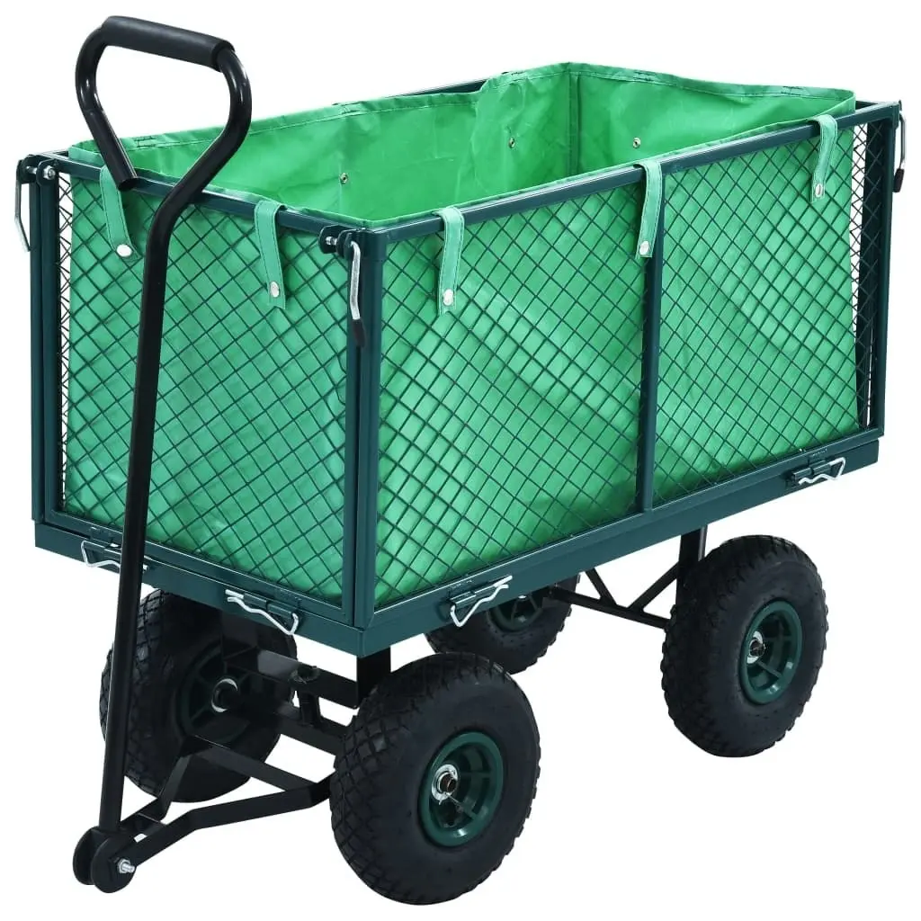 Garden Hand Trolley Green 350 kg 145510