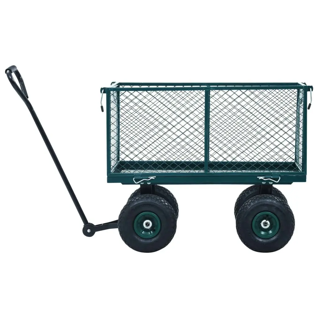 Garden Hand Trolley Green 350 kg 145510