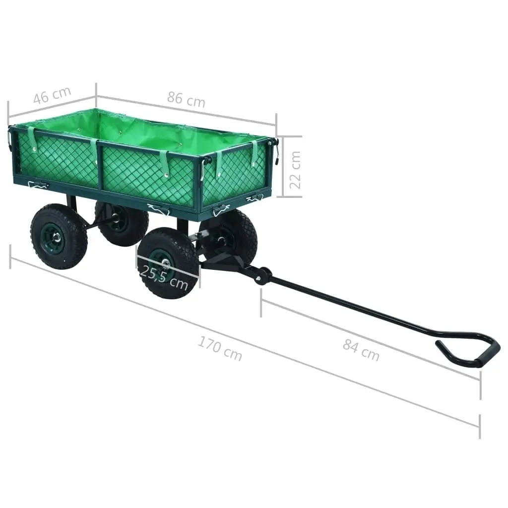 Garden Hand Trolley Green 250 kg 145509