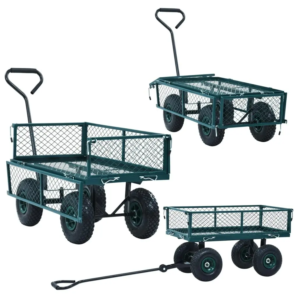 Garden Hand Trolley Green 250 kg 145509