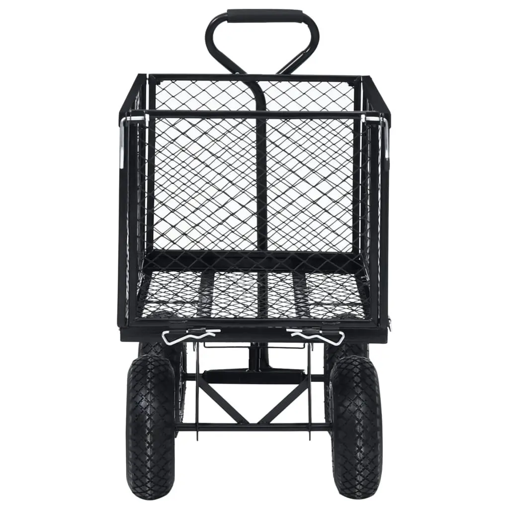 Garden Hand Trolley Black 350 kg 92582