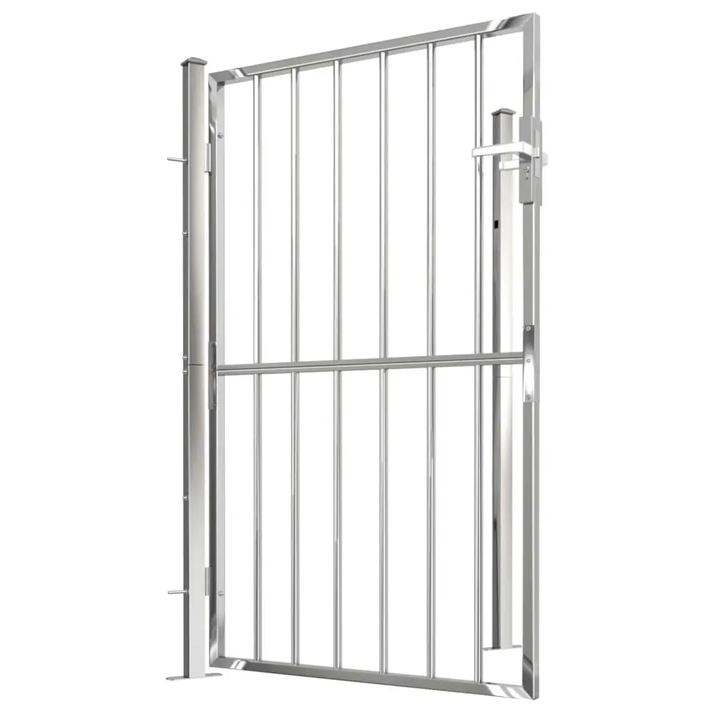 Garden Gate 100x150 cm Stainless Steel 316852