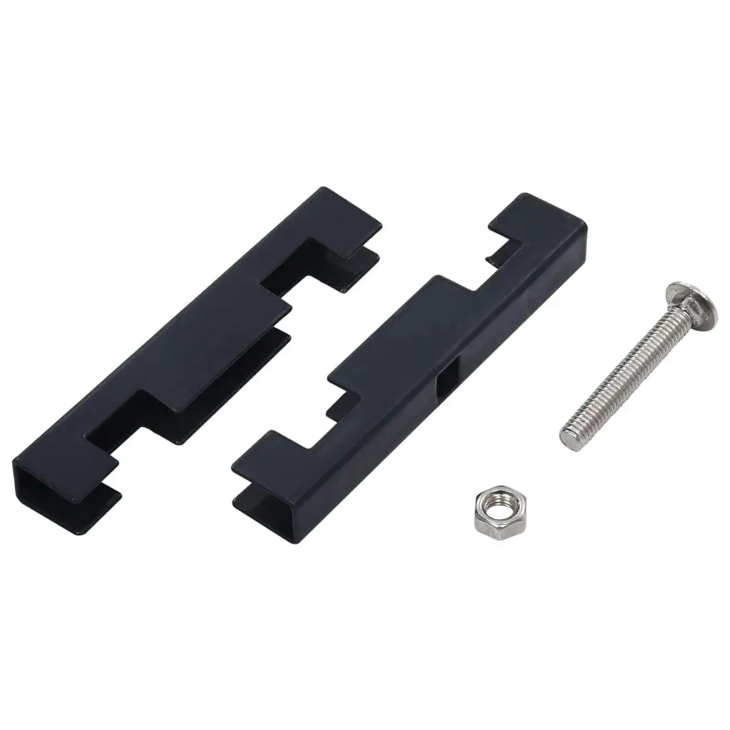 Garden U Mat Connector 10 Sets Anthracite 144495