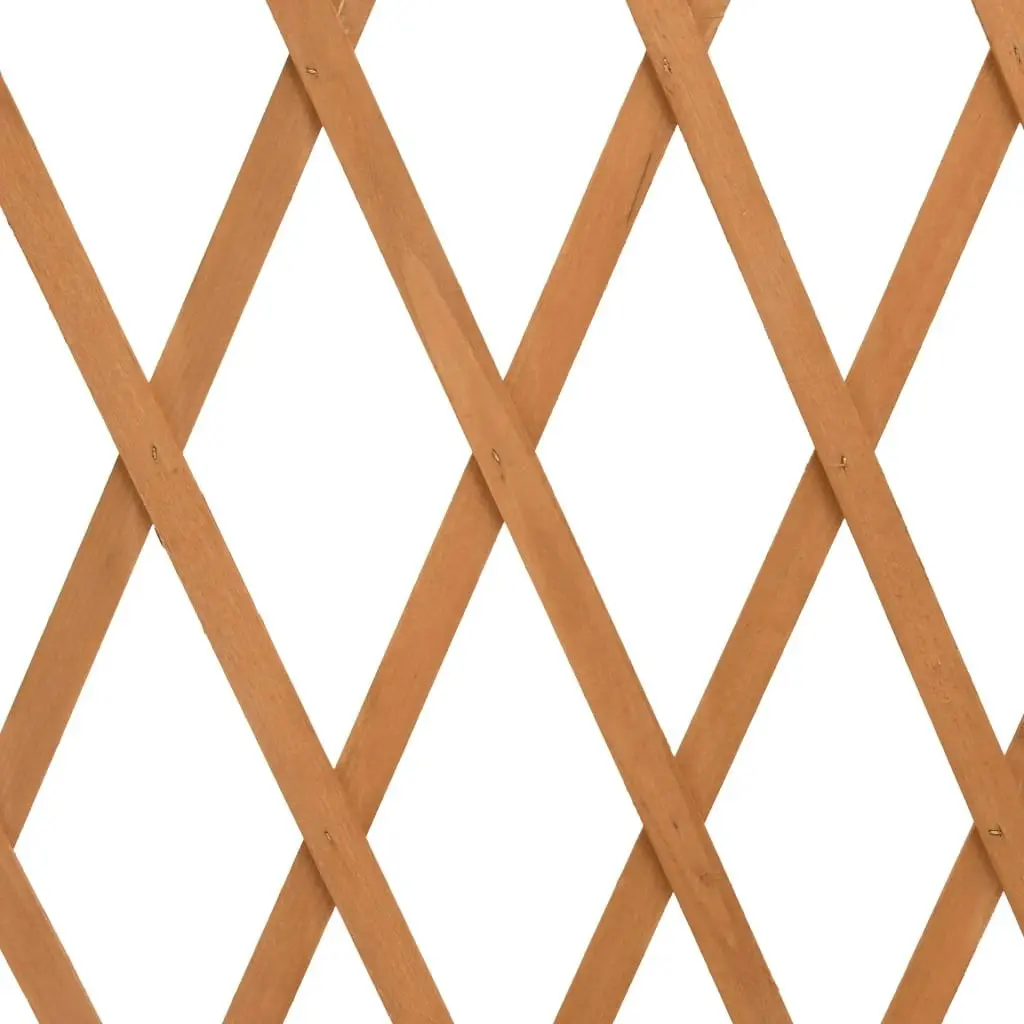 Garden Trellis Fence Orange 180x100 cm Solid Firwood 314828